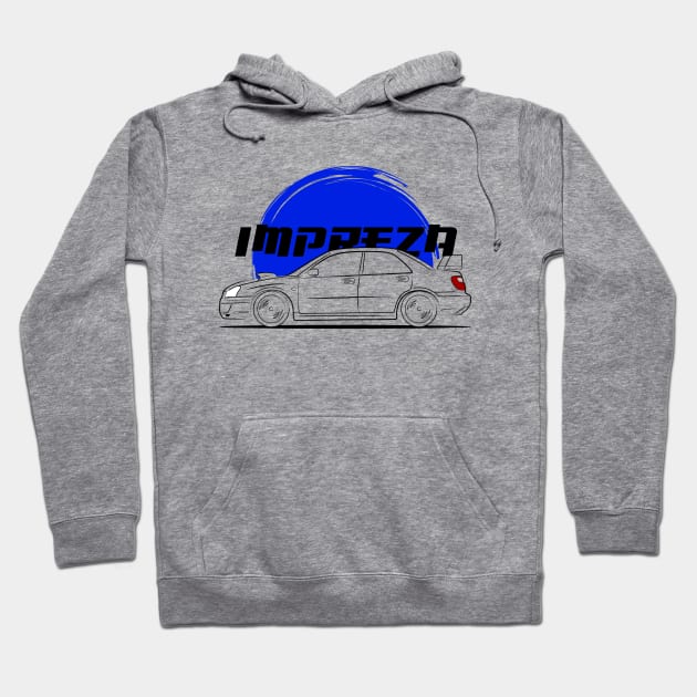 Racing WRX Hoodie by GoldenTuners